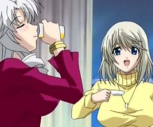 Sexy Slut seduces her future Roommate with her big tits - Hentai.xxx