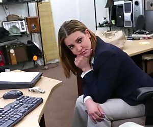 Nylon cumshot and club toilet blowjob first time Foxy Business Lady Gets Fucked! - Foxy Lady