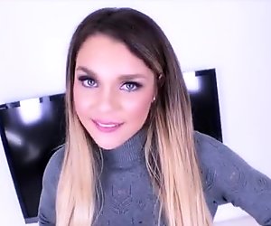 gabbie carter mesmerizes her lucky man with her