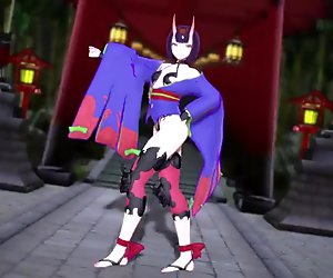 MMD Dance shuten douji